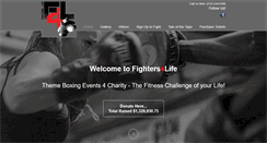 Desktop Screenshot of fighters4life.net